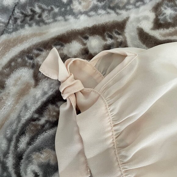 Unique Vintage Transluscent Blouse Small - Picture 2 of 5